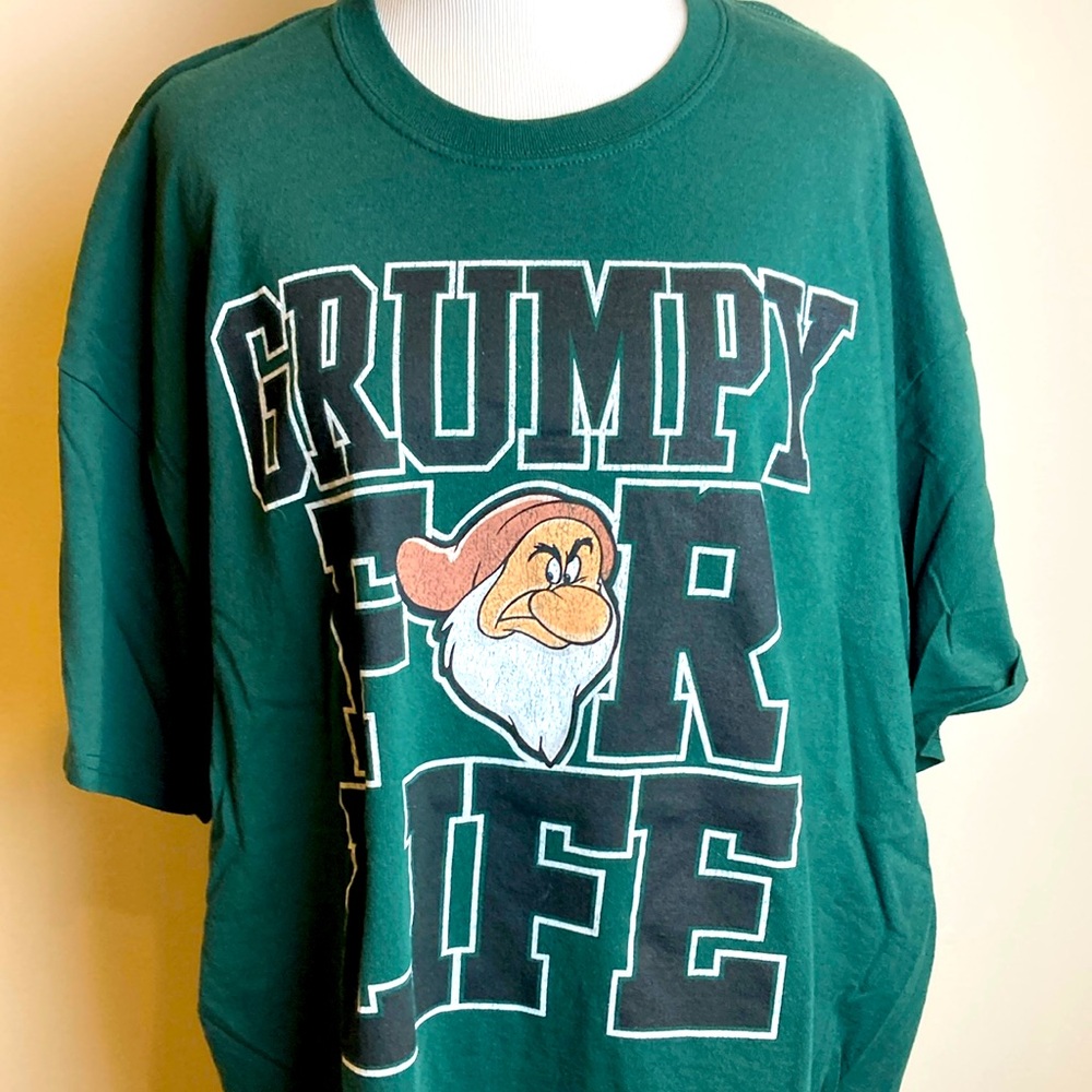 Disney Green Grumpy Graphic Tee